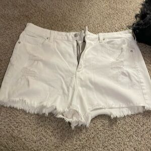 White shorts